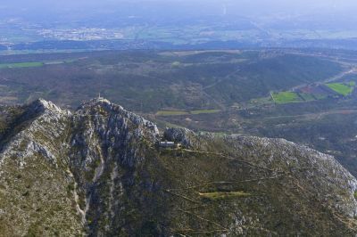 Le pré des moines sur la face nord de la montagne