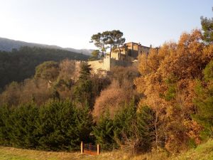 Le château de Picasso, juste à côté du parking