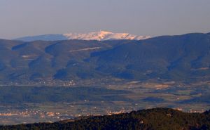 Le mont Ventoux enneigé