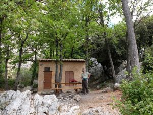 le refuge Baudino, vu depuis le sud