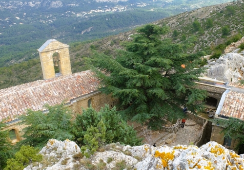 Toit de la chapelle en novembre 2024